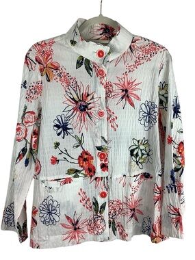 Habitat Botanical Bliss In Melon Jacket Size Small